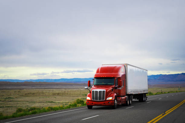 Matt Express tractor-trailer on an open highway